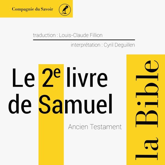 Le 2e livre de Samuel - cover