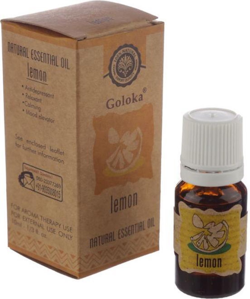 Goedkoopste Goloka Citroen Natuurlijke Etherische Olie 10ml