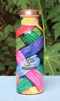 3rd EYE Copper - Koperen Waterfles - Copper Water Bottle - Handgemaakt - Handmade - 750ml