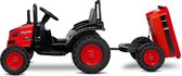 Toyz - Batterij Ride-on Voertuig Tractor Hector Rood