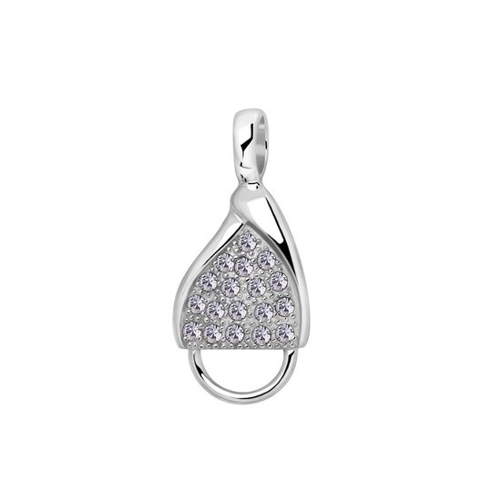 Charm Bedel Hanger Verzilverd Chinese Draak Groot