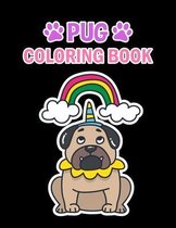 Pug Coloring Book