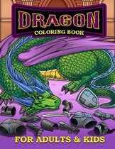 Dragon Coloring Book for Adults and Kids