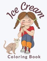 Ice Cream Coloring Book