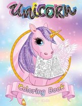 Unicorn Coloring Book for Kids Ages 4-8