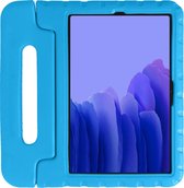 Hoes Geschikt voor Samsung Galaxy Tab A7 Hoes Kinder Hoesje Kids Case Cover Kidsproof - Hoesje Geschikt voor Samsung Tab A7 Hoesje Kinder Hoesje - Blauw