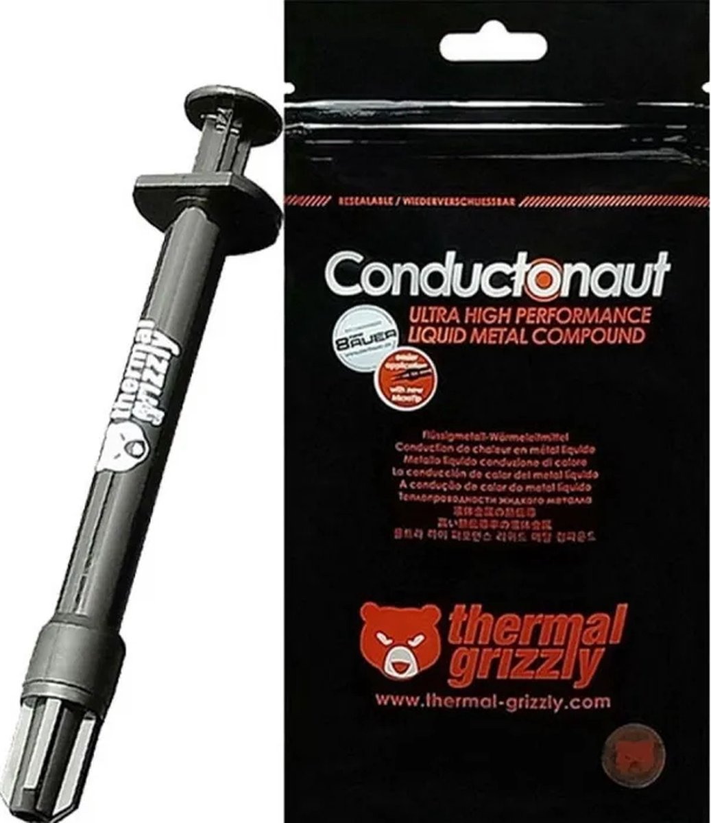 Thermal Grizzly Conductonaut Extreme - Koelpasta - 5g - 