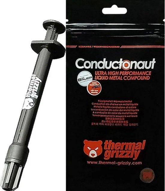 Thermal Grizzly Conductonaut Extreme - Pâte thermique - 5g