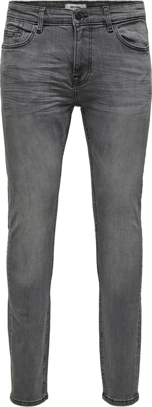 Only & Sons WARP LIFE GREY DCC 2051 WARP LIFE BLUE WASHED PK 3620 Jean skinny taille W34 X L34