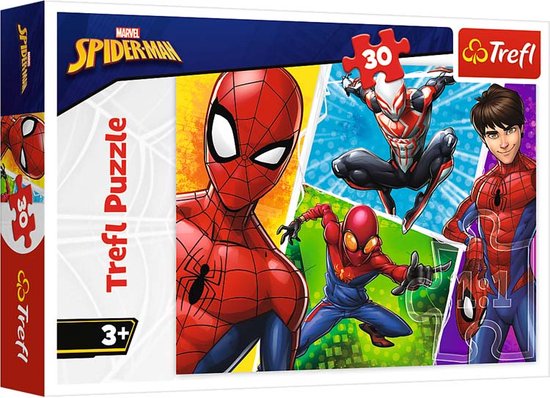 Puzzle Spiderman - 30 pièces de puzzle - Marvel à partir de 3 ans