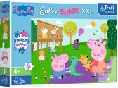Trefl - Puzzles - "60 XXL" - Playing with my little brother / Peppa Pig_FSC Mix 70%