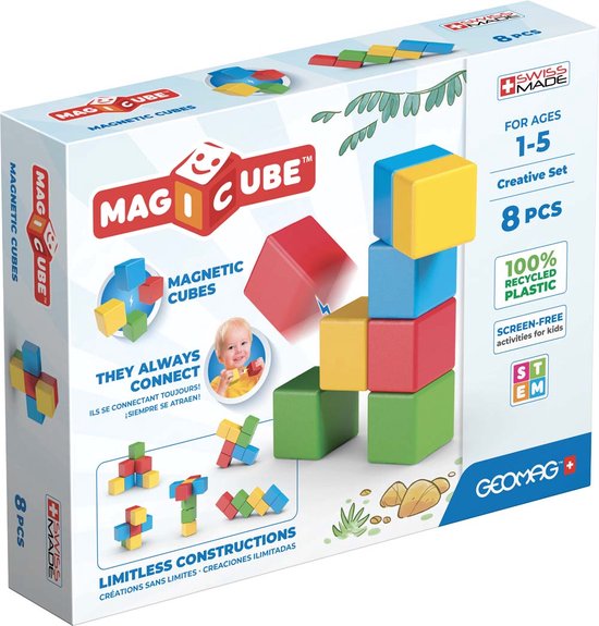 Geomag Geomag MagiCube Set Creative 8 pièces