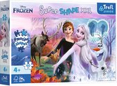 Trefl - Puzzles - "60 XXL" - Dancing sisters / Disney Frozen_FSC Mix 70%