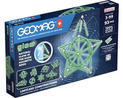 Geomag Geomag Glow Gerecycled 93 stuks