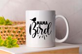 Mok Mama Bird - BirdWatching - Gift - Cadeau - BirdPhotography - BirdingLife - FeatheredFriends - Vogelspotten - VogelsVanNederland - Vogelfotografie - Vogelobservatie