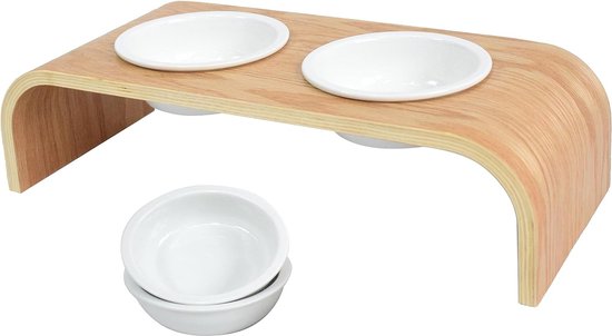 Keramische antischrokbak voor kleine honden, antislip
