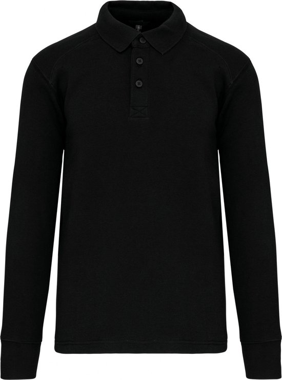 Sweatshirt Heren 5XL WK. Designed To Work Lange mouw Black 80% Katoen, 20% Polyester