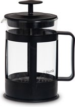 HOMLA cafetière et théière - cafetière combinée théière - verre et plastique acier inoxydable noir mat 0 L