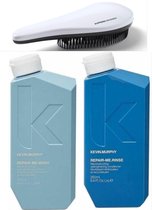 Kevin Murphy - Repair Me Set - Beschadigd Haar - Wash + Rinse + KG Ontwarborstel - Kevin.Murphy Kit - Repair.Me