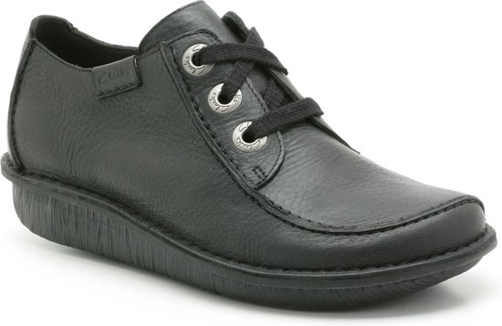 Clarks - Dames - Funny Dream - D - 2 - black leather - maat 7