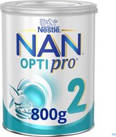 Nestlé - Nan Optipro 2 - Opvolgmelk vanaf 6 maanden - Flesvoeding Baby - 1 x 800 gr