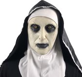 Masque d'Halloween Livano - Adultes - Masques effrayants - Masque Horreur - Nonne - Bouche ouverte
