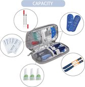 Insuline Cooler Travel Case voor Diabetici, Insuline Cooling Case Travel Insuline Pen Case Cooler Insuline Bag Carrying Organizer voor Diabetische Benodigdheden met 2 Ice Pack