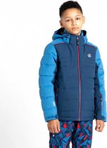 Dare 2B, Cheerful II Veste de Ski Imperméable Kinder , Rembourrée, Bleu Foncé, Taille 140