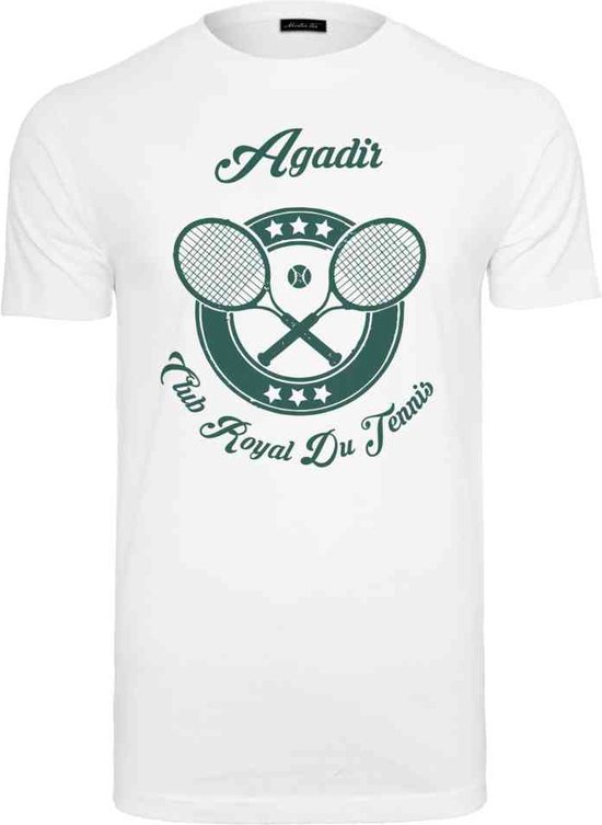 Mister Tee - Agadir Club Royal Heren T-shirt - 3XL - Wit