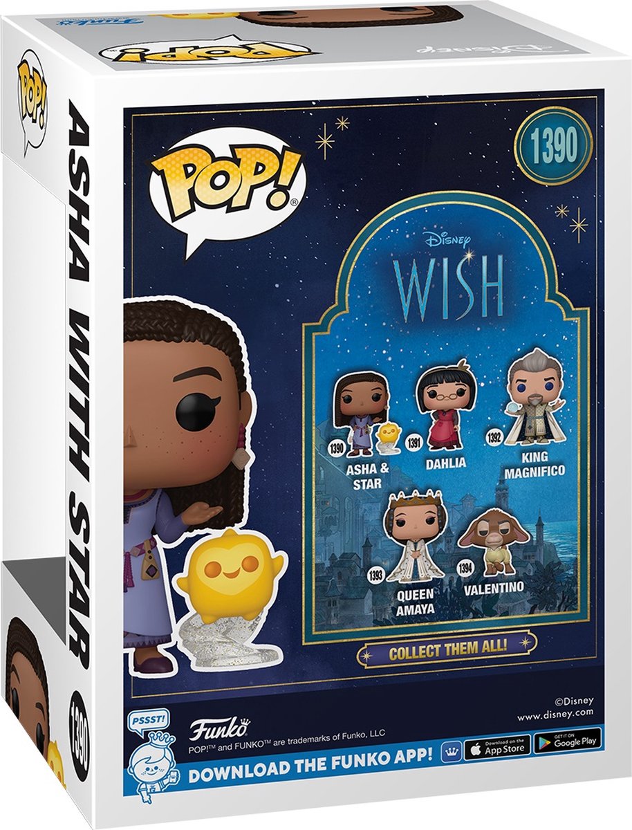 Disney Wish - Asha van Rosas - Ensemble de figurines de jeu