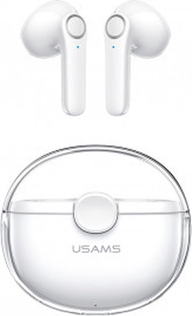 USAMS BU12 - Wireless Earbuds - Draadloze Oordopjes Met Bluetooth - BU series - Wit