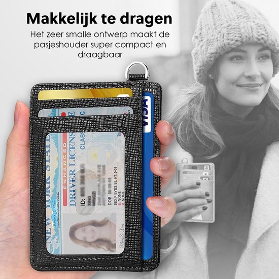 Porte-Carte Premium pour Homme et Femme - Protection RFID - 12