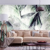 Fotobehangkoning - Behang - Vliesbehang - Fotobehang - Green Grove - Groene Tropische Jungle Bladeren - 250 x 175 cm