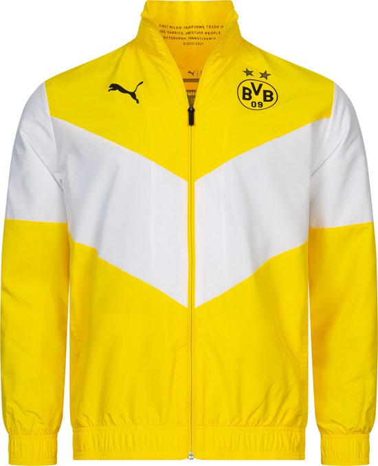 Borussia Dortmund BVB PUMA Prematch Men Jacket maat medium