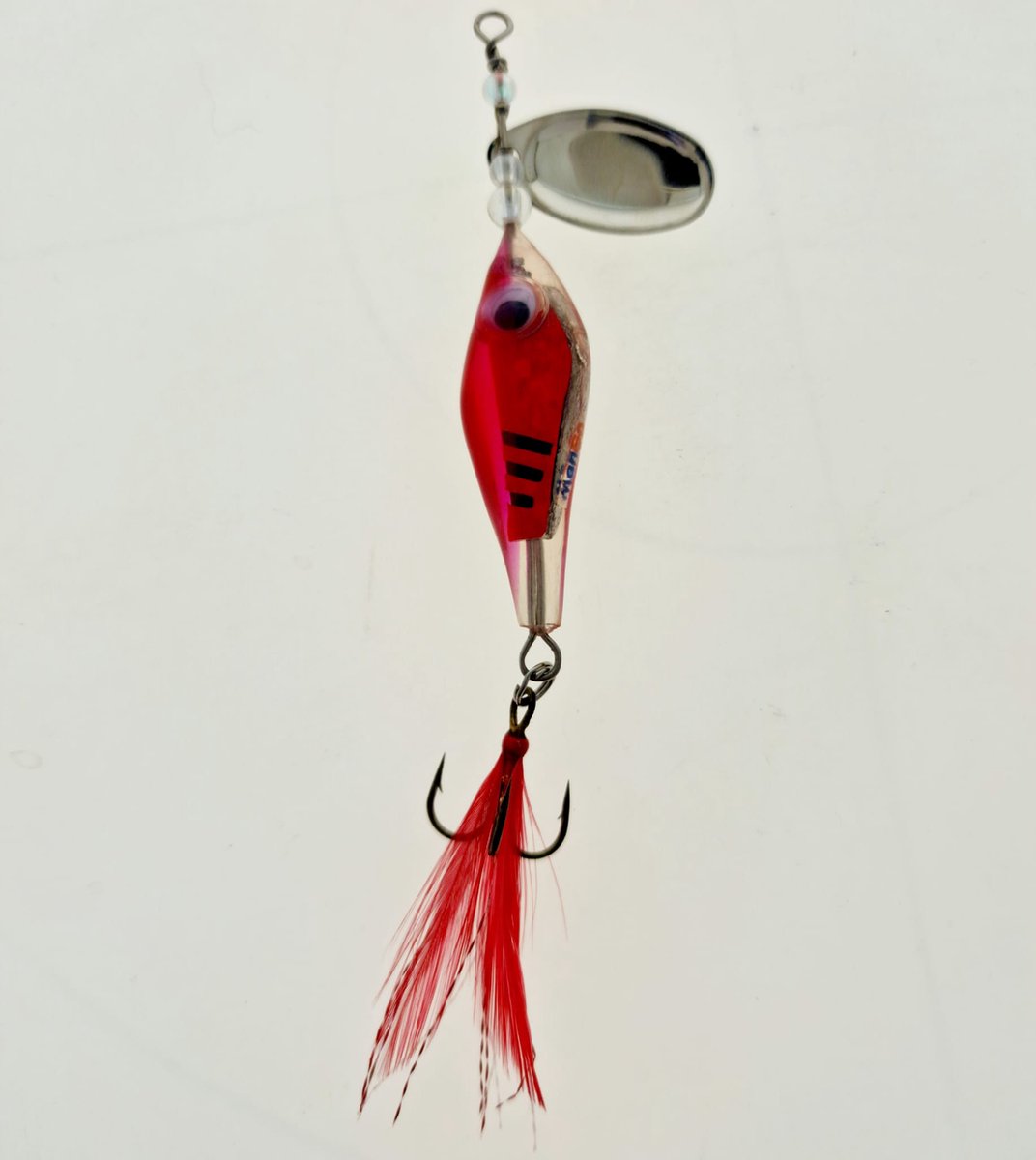 Minnow spinner 12 gram Rood