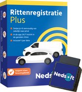 Nedsoft Rittenregistratie Plus - Handige Plug & Play tracker - Inclusief 1 jaar data - Swipe eenvoudig je rit van zakelijk naar privé