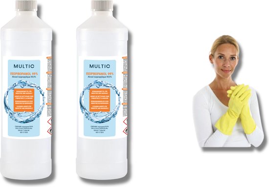 Alcool isopropylique 99,9% Höfer Chemie® en bidon de 5 L