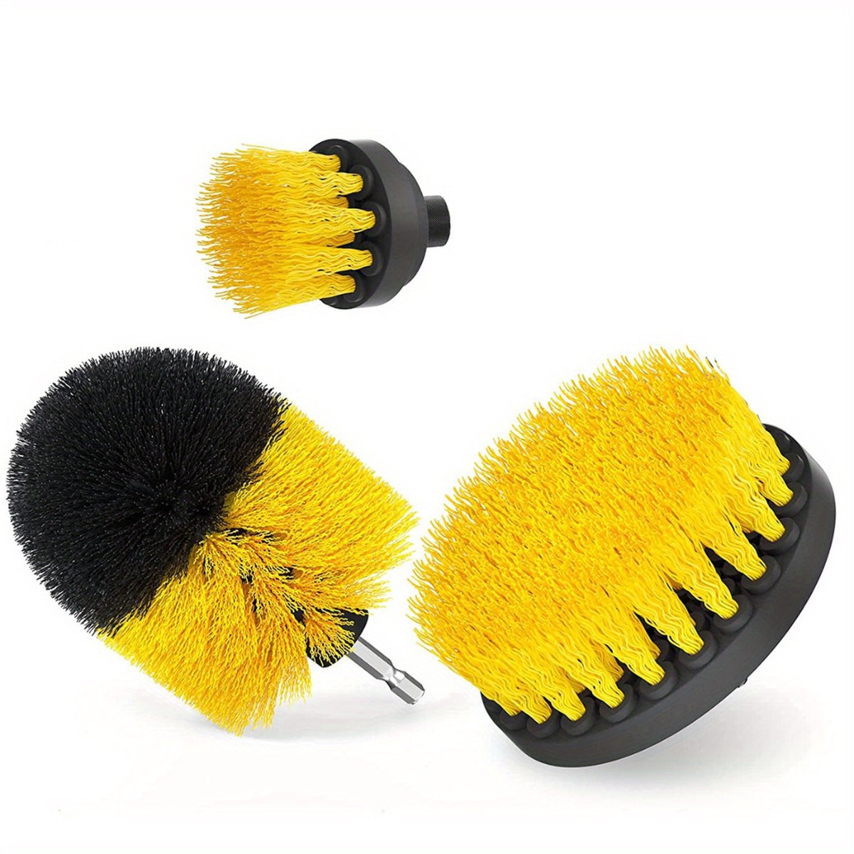 Goedkoopste Livano Reinigingsborstel Boormachine - Borstelset Voor Boormachine - Boormachine Borstelset - Boorborstel - 3 Stuks