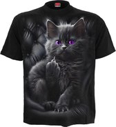 Spiral - Cattitude Unisex T-shirt - 4XL - Zwart