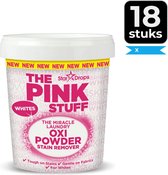 The Pink Stuff - Vlekverwijderaar voor witte was - 1.2 kg - Voordeelverpakking 18 stuks