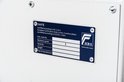 Blauw certificaat op witte kluis. Met tekst 'SAFE' en 'ECB-S'.