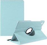 LuxeBass kunstleren book case voor Samsung Galaxy Tab A8 | turquoise | volledige bescherming | valbestendig tot 1m