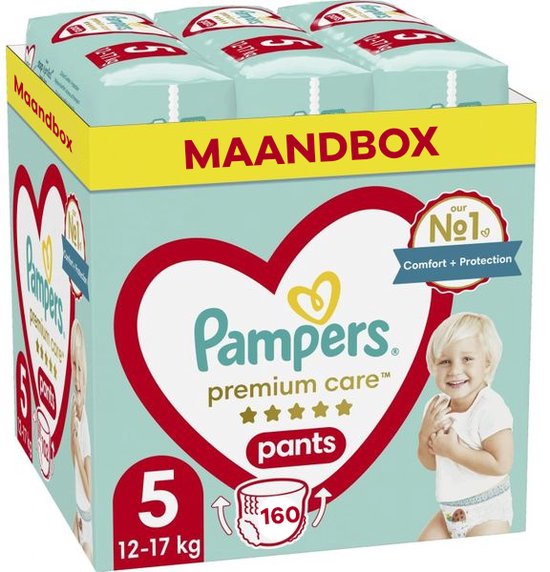 PAMPERS BABY DRY PANTS Taille 5 - 80 Couches culottes - 12/17 kg