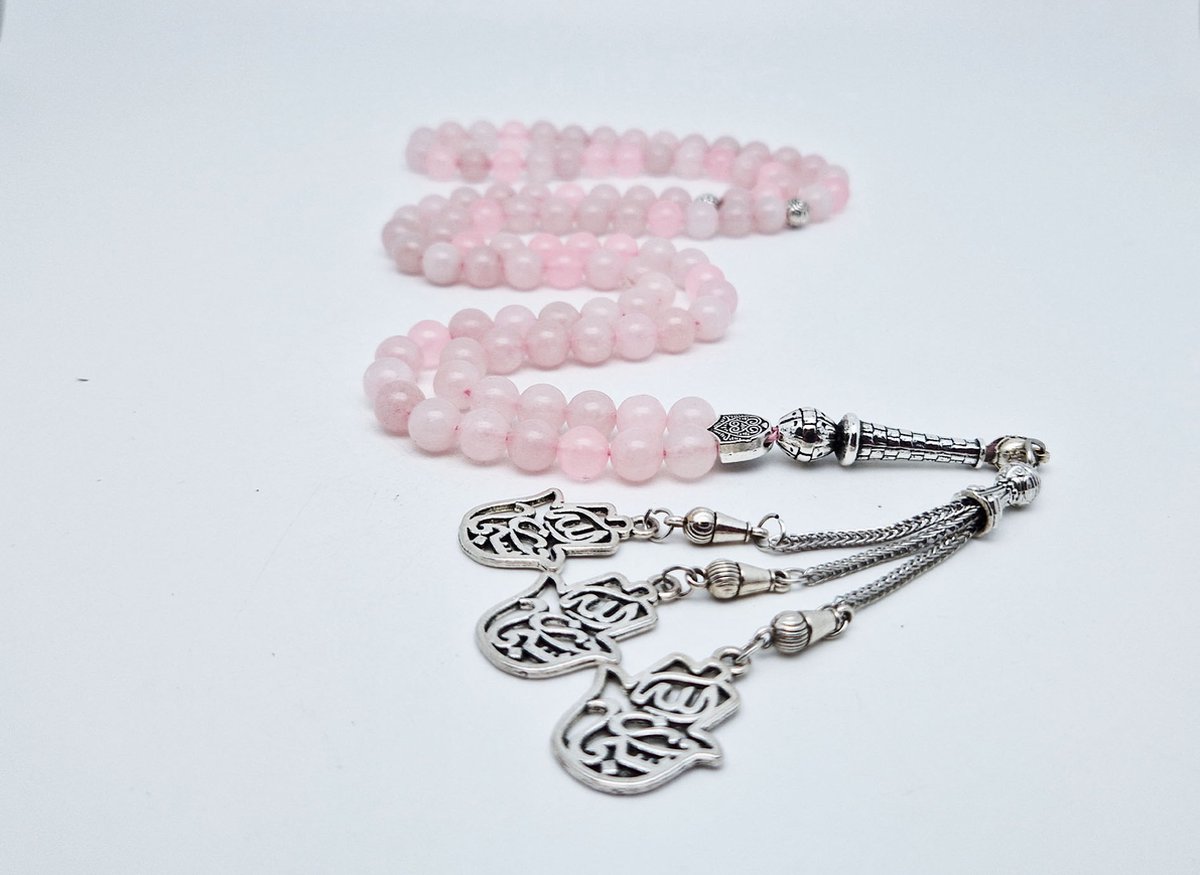 Natuursteen disc kralen 4x2mm: Roze - Limited Edition