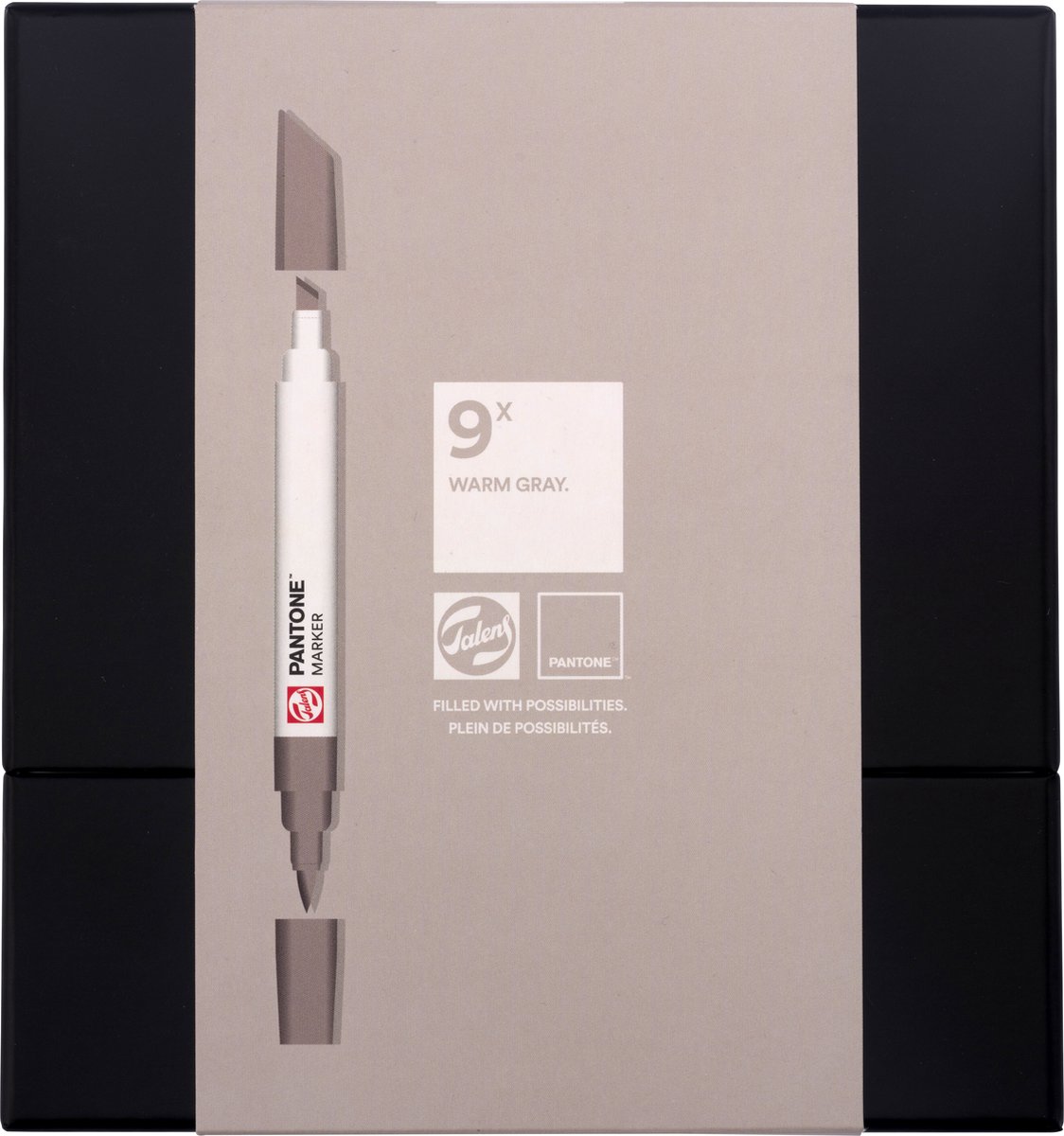 Talens | Pantone marker set 9x Warm Gray