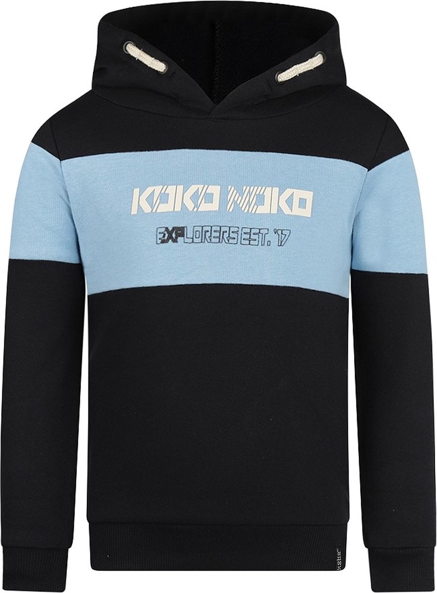 Koko Noko Hoody Black blue maat 122