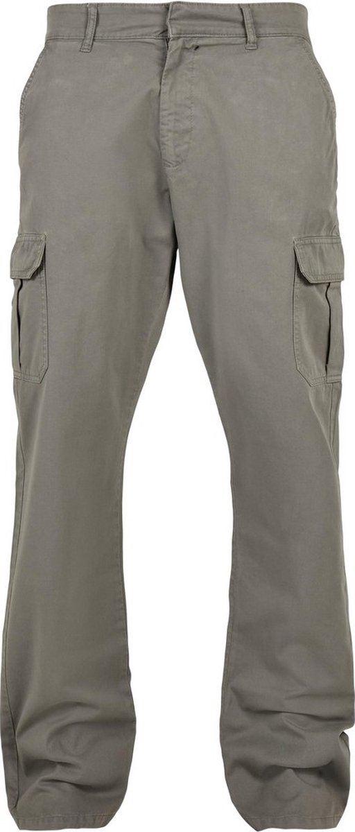 Urban Classics Straight Leg Cargobroek Taille 36 inch Grijs