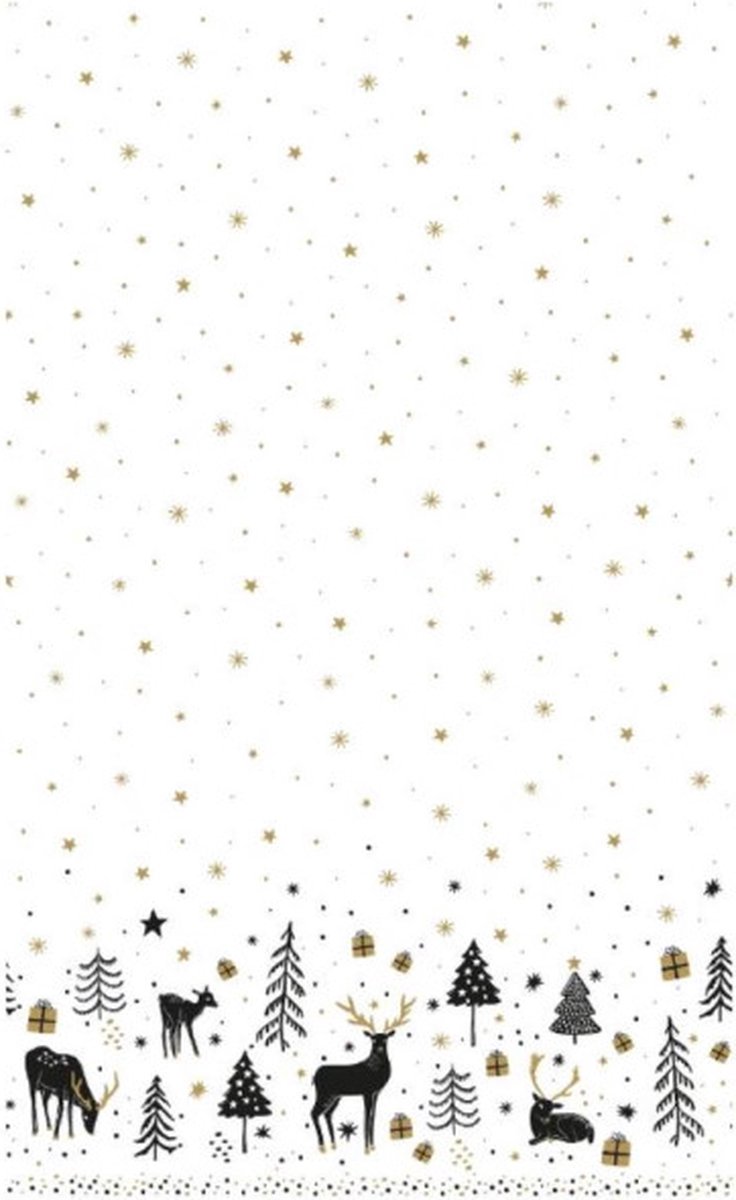 Duni Tafellaken Magic Winter 138x220cm
