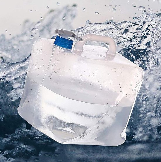 Opvouwbare Watercontainer - 3L/5L/8L/10L/15L - Draagbare Outdoor Waterzak Survival Wateropslag Camping Accessoire