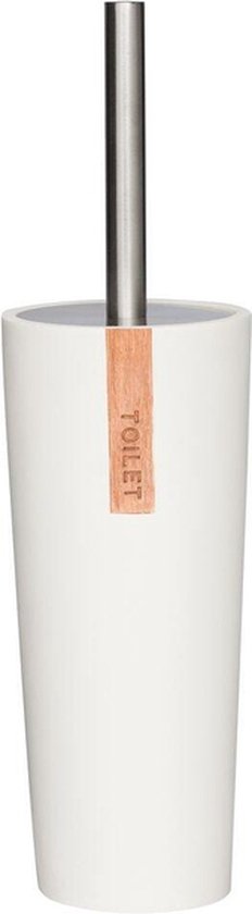 Sealskin Pierra - Brosse WC avec support - autoportante - Blanc